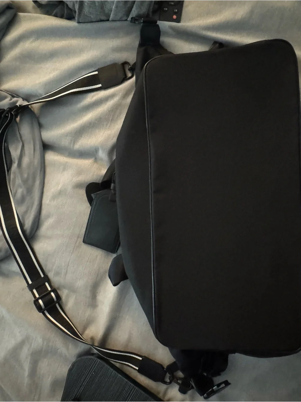 Psycho Bunny Black Weekender Duffel Bag. NWOT . Can’t find the tag for it.